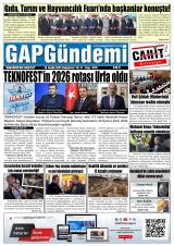 GAP GÜNDEMİ