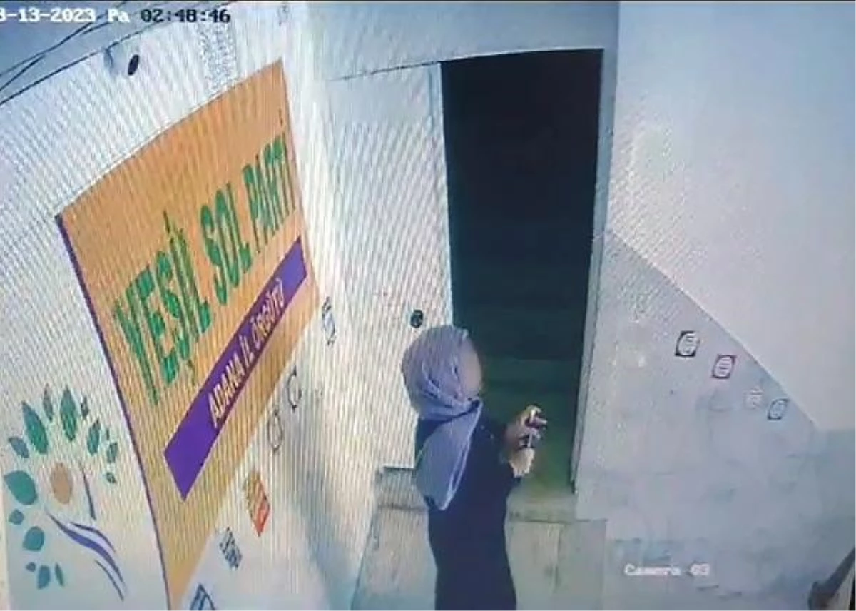 HDP il binası önüne ispirto ve defter bırakan kadın gözaltına alındı! Valilikten olaya ilişkin açıklama geldi