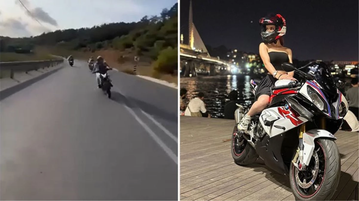 Motosiklet kazasında 2 kişi hayatını kaybetti, sürücü tutuklandı! Kaza anları kamerada