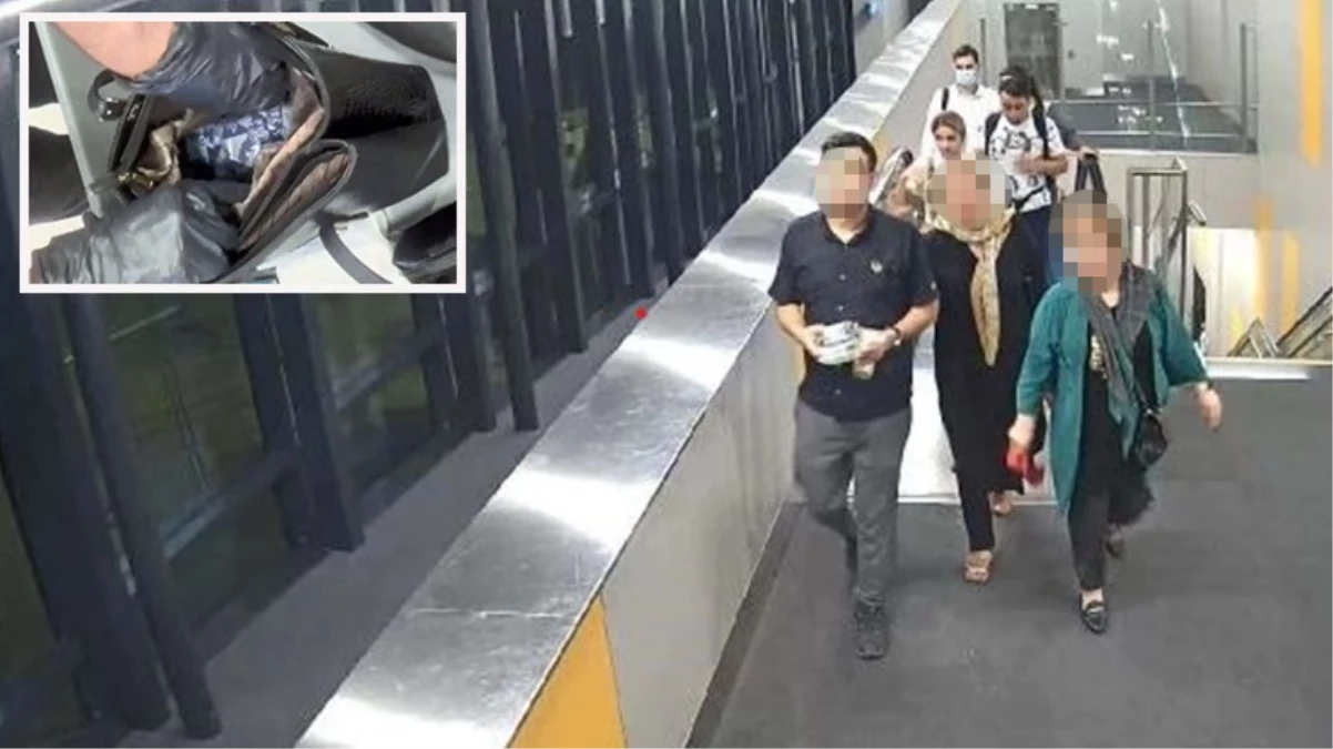 Uyuşturucu yüklü valizini başka valizle karıştıran İranlı yolcu havalimanına geri gelince yakalandı