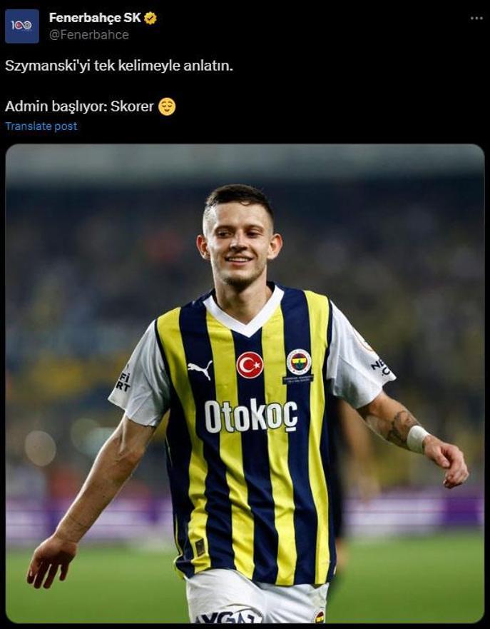 Fenerbahçe'nin 'Skorer'i Szymanski, Talisca'yı solladı! İnanılmaz katkı