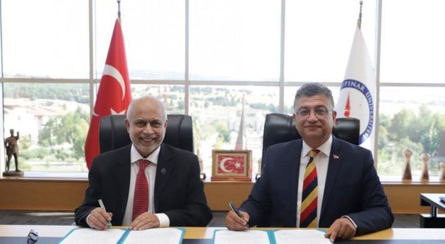 DPÜ’den yurt dışından 3 üniversiteyle iş birliği protokolü
