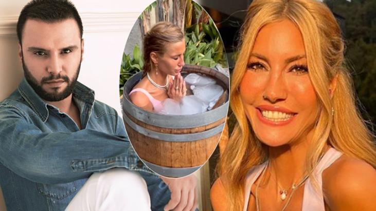 Çağla Şıkel buz dolu fıçının içine girmişti! Yakın arkadaşı Alişan’dan açıklama