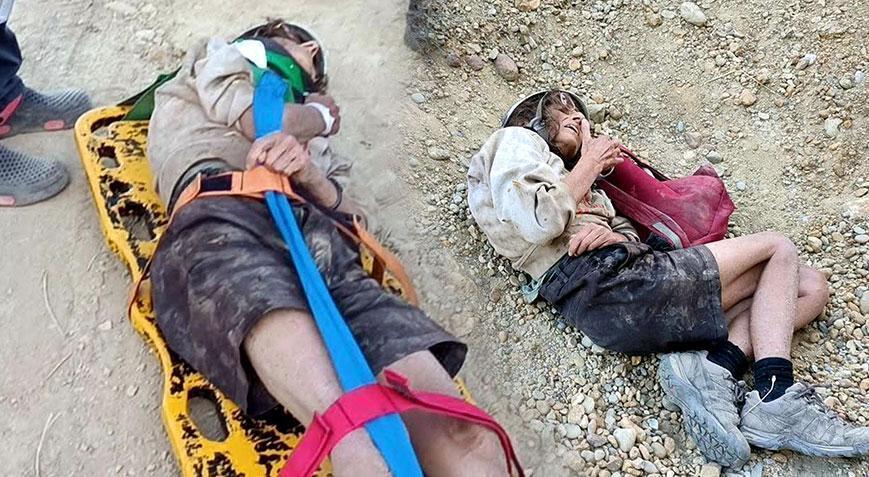 3 gün çukurda mahsur kalmış! Bitkin bulunan Fransız gezginden haber geldi