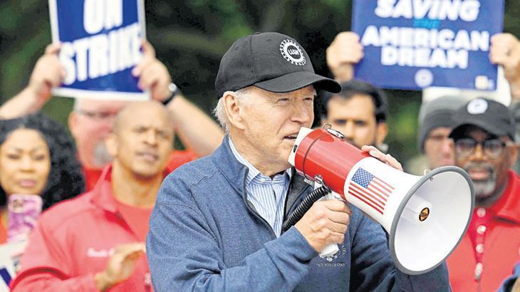 Biden işçi grevinde