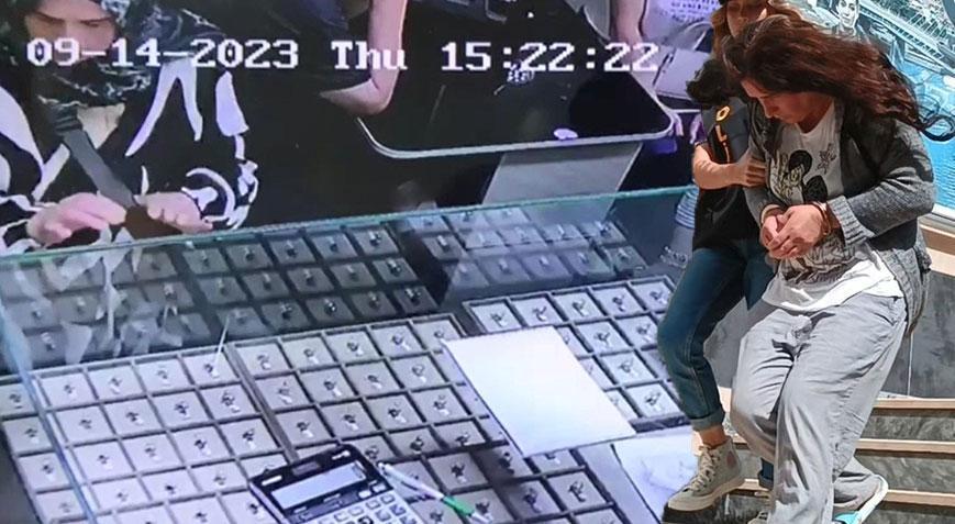 Kuyumcu dükkanından 104 yüzüğü alıp kaçtı