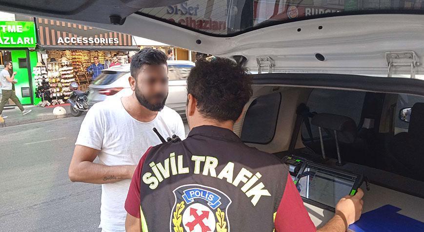 Taksici denetime takıldı: Yukarıdan görüntü almakla ceza yazılmaz