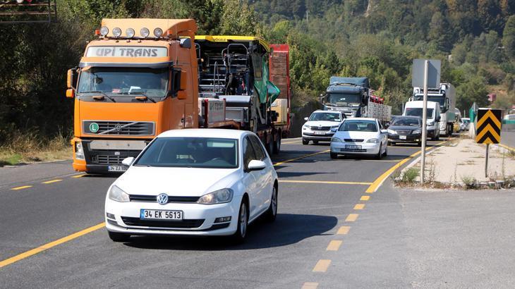 Anadolu Otoyolu’ndaki çalışma, Bolu Dağı esnafının yüzünü güldürdü: İşlerimiz tekrar açıldı