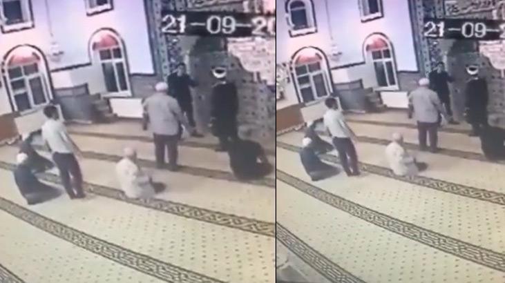 Camiye ayakkabılarıyla girip namaz kıldıran imama bağırmıştı, açıklama yapıldı