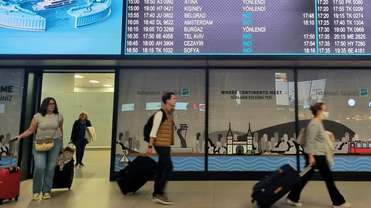 İstanbul’da kuvvetli yağış hava ulaşımını da olumsuz etkiledi