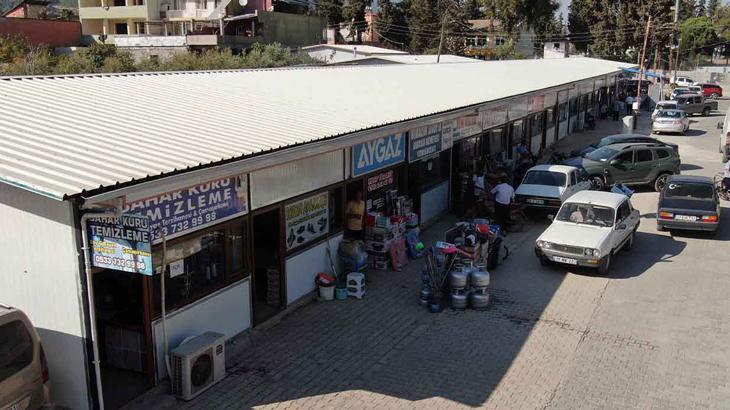 Ücretsiz iş yerleri depremzede esnafa can suyu oldu