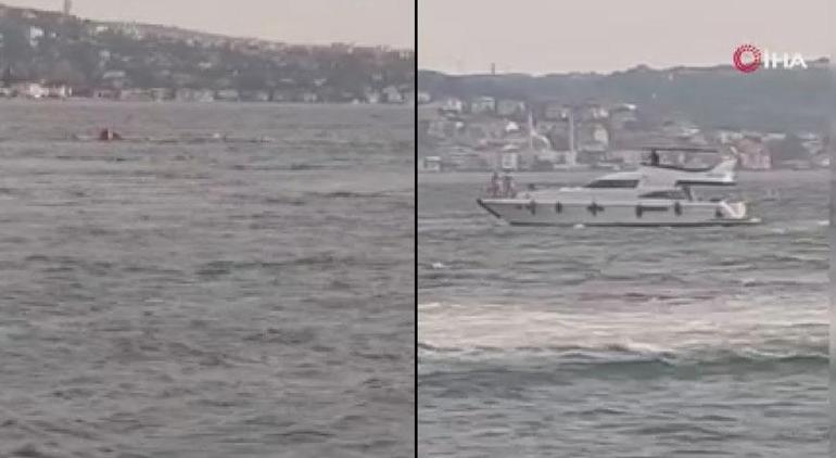 Beşiktaş'ta can pazarı! 4 kişinin olduğu tekne alabora oldu