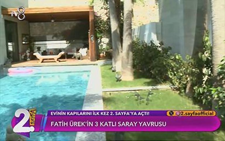 Fatih Ürek, 102 milyon TL değerindeki üç katlı villasını satıyor!