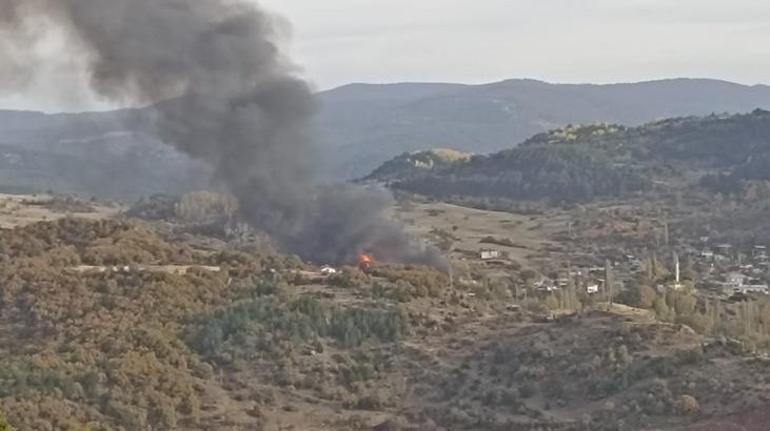 Kastamonu'da büyük yangın! 40 ev ve ahır alevlere teslim oldu