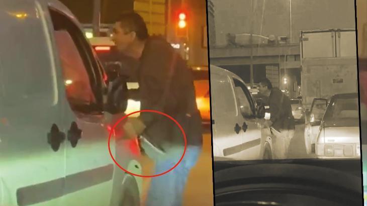 Ankara’da maganda dehşeti! Trafikte tartıştığı sürücüye bıçak çekti