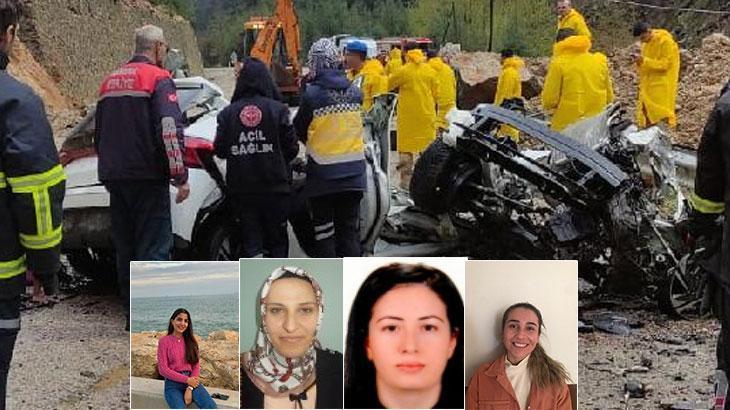 4 öğretmen kopan kayanın altında kaldı! Kahreden olayda bilirkişi raporu