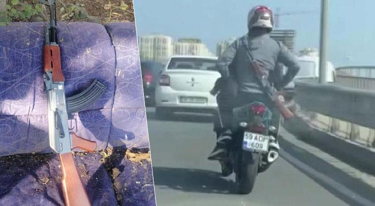 Uzun namlulu silahla yolculuk şoke etmişti! Gerçek ortaya çıktı