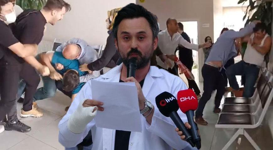 3 doktor dehşeti yaşadı! ‘Kemiklerimi kırdı, bana polis falan işlemez’ dedi
