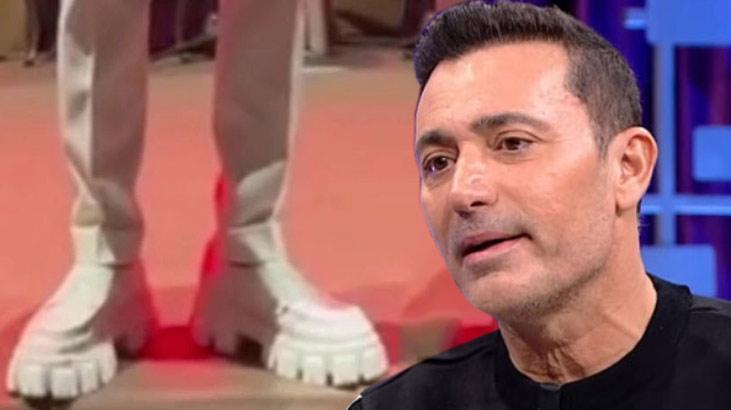 Oğuzhan Koç’tan sonra Mustafa Sandal da ayakkabılarıyla gündem oldu!