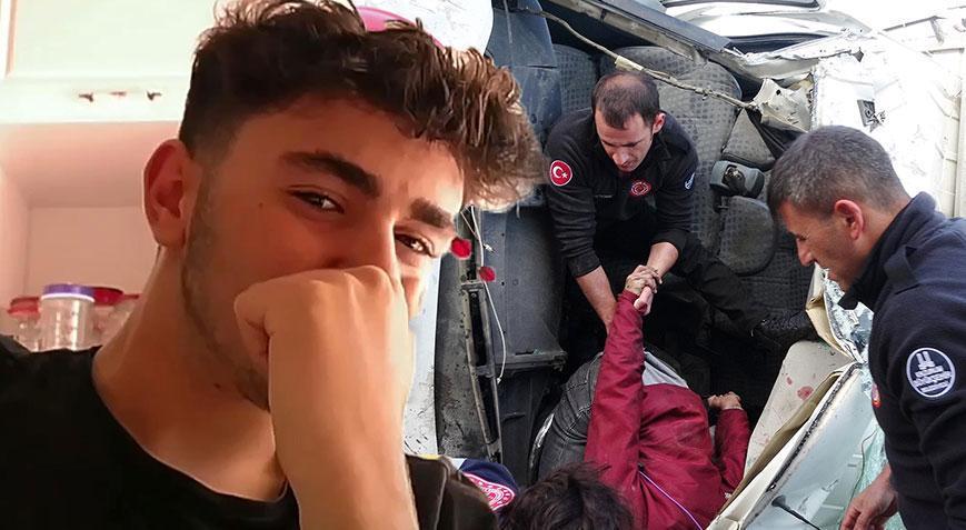 Doğukan, kazandığı üniversitedeki ilk derse giderken feci şekilde can verdi