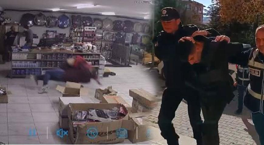 Husumetlilerine dehşeti yaşatan baba ile oğlu tutuklandı