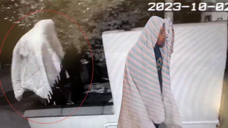 Hayalet gibi geldi! Kimliği belirlendi