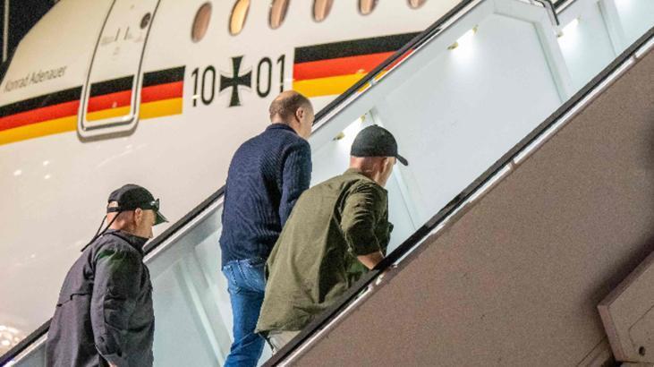 Tel Aviv’de siren sesleri! Almanya Başbakanı sığınağa gitti