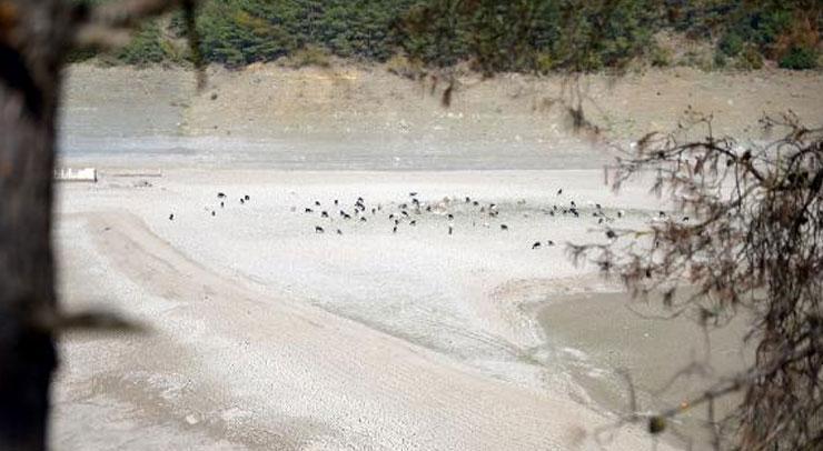 Endişe yaratan çekilme! Bölgede derin çatlaklar oluştu