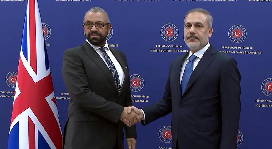 Bakan Fidan İngiliz mevkidaşı ile görüştü! İşte ele alınan konular