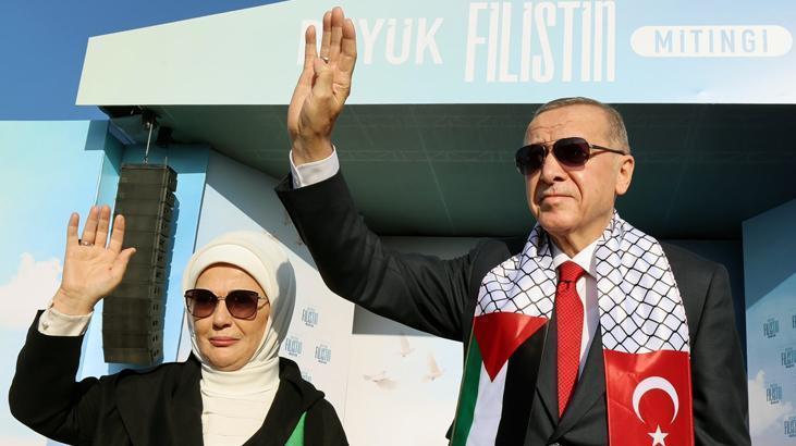 Emine Erdoğan: Filistinli kardeşlerimizin acısını yüreklerimizde taşıyoruz