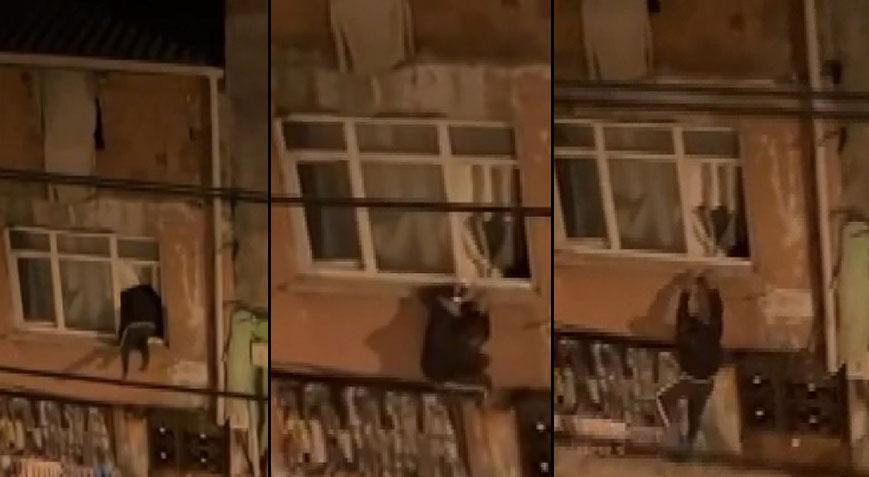 Aynı eve ikinci kez girdiler! Hırsızlık anları kameraya takıldı