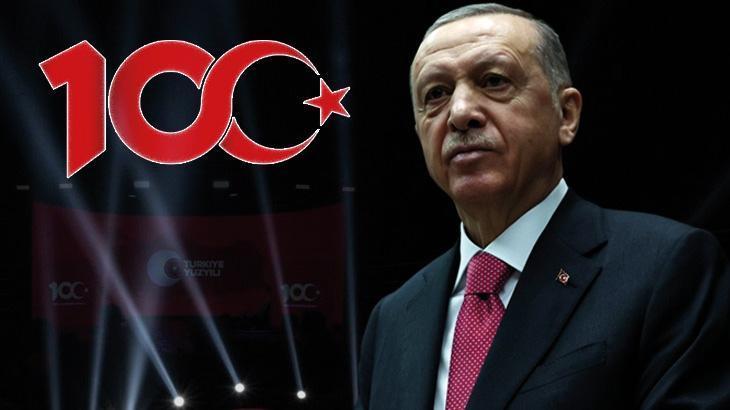 Son dakika: Cumhurbaşkanı Erdoğan’dan 100. Yıl Hitabı