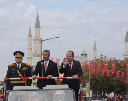 Trakya'da 29 Ekim coşkusu Cumhuriyet'in 100'üncü yıl coşkusu