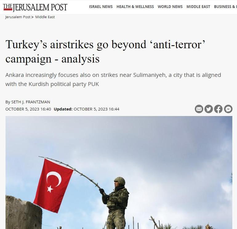 Türkiye'nin operasyonları dünyada basınında: Rusya ve İran yerine Suriye'de Türkiye!