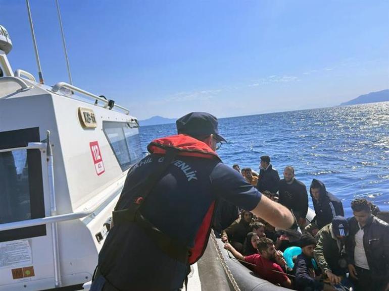Yunanistan sahil güvenlik unsurları geri itti! Düzensiz göçmenler kurtarıldı