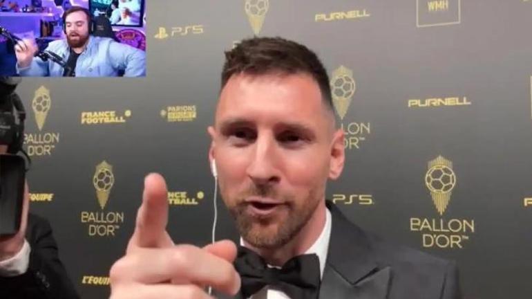 Ballon d’Or ödül törenine Messi'nin küfürü damga vurdu! 'Geçen gün yaptığın şey hoşuma gitmedi'