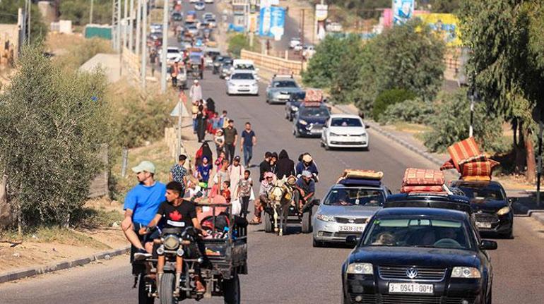 İsrail ordusu duyurdu: Bölgeyi terk etmeleri için 6 saat süre