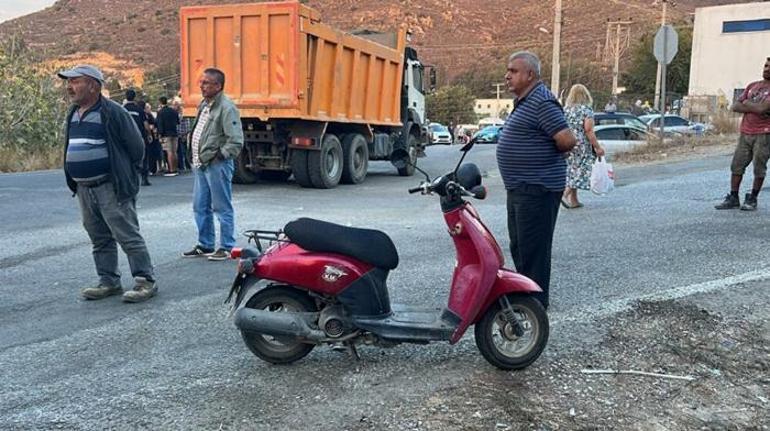 Kaza saniye saniye kaydedildi! Geriye bu görüntü kaldı...