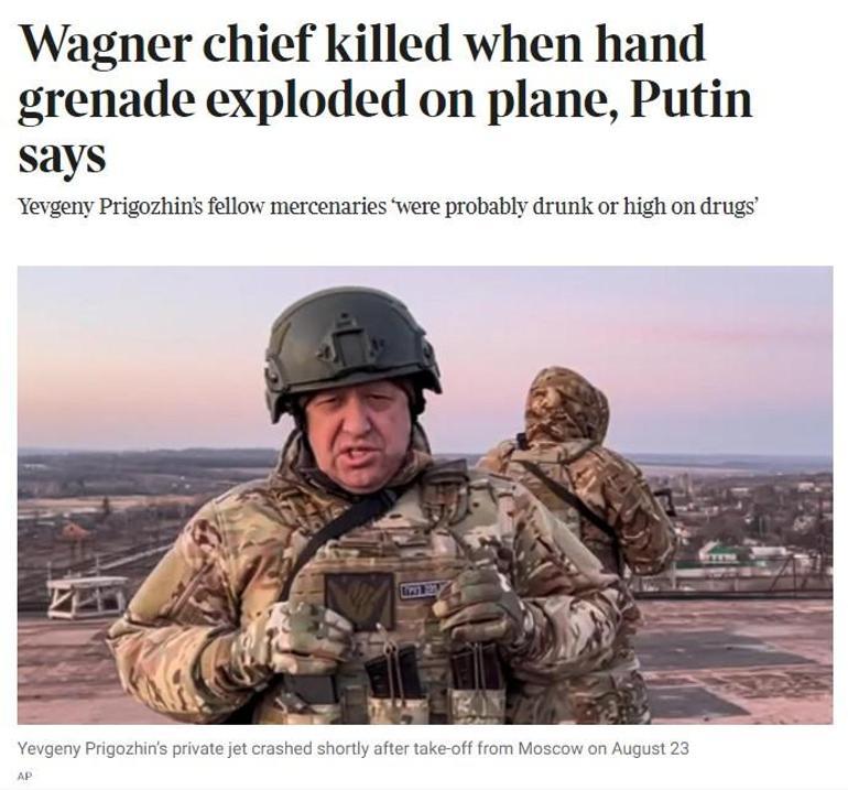 Putin noktayı koydu, eski komutan rest çekti: Uçakta el bombası patladı