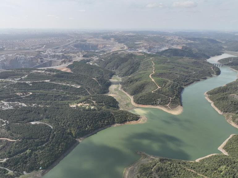İstanbul'da son durum: Alibey Barajı’nda suyun rengi değişti