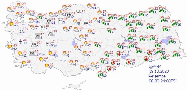 Son dakika... Sıcaklıklar ülke genelinde düşüyor! İstanbul dahil 14 ile sarı uyarı