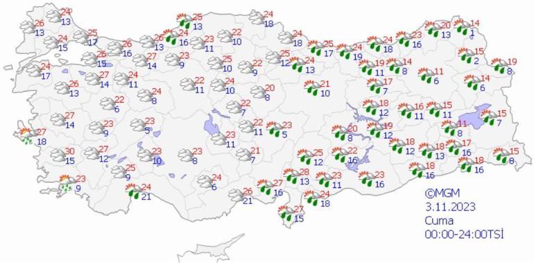 Son dakika... Sıcaklıklar 4-5 derece düşecek! Kuvvetli yağışlar başlıyor