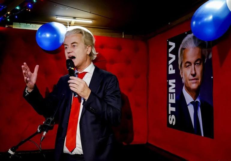 Hollanda'da seçimleri aşırı sağcı lider Wilders kazandı