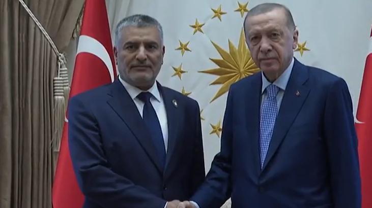 Cumhurbaşkanı Erdoğan, Tekale’yi kabul etti