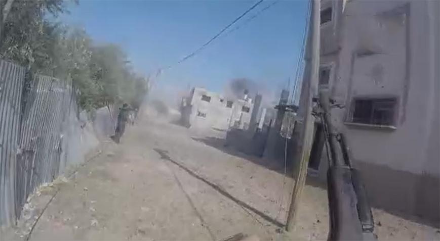 Hamam sokak çatışmasının görüntülerini yayınladı! Tünellerden böyle çıktılar