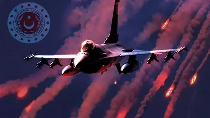 Irak’ın kuzeyine hava harekatı! 15 hedef imha edildi