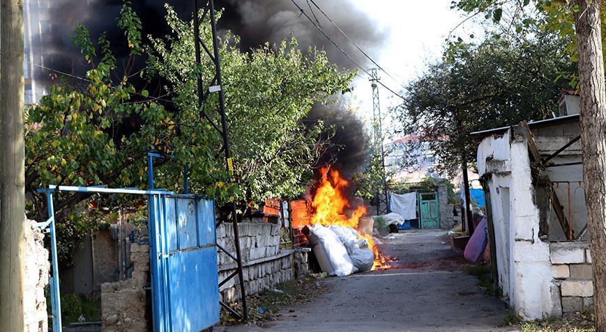 Kayseri’de müstakil evde yangın! Yarım saatte söndürüldü