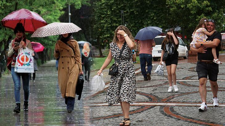 Meteoroloji saat vererek duyurdu! Kuvvetli yağış uyarısı: O ile dikkat