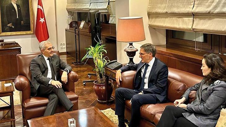 Bakan Yardımcısı Akçapar, ABD Dışişleri Bakanlığı Müşaviri Chollet ile görüştü