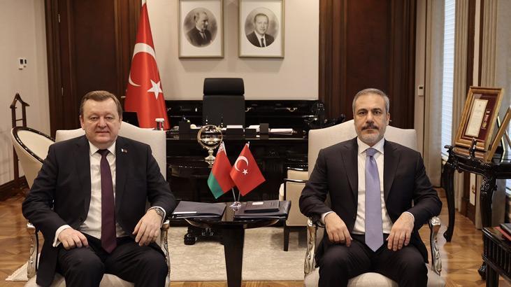 Bakan Fidan, Belarus Dışişleri Bakanı ile görüştü